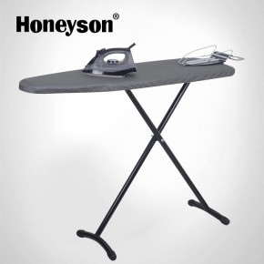 iron holder on ironing board set