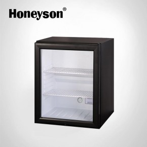 transparent door fridge